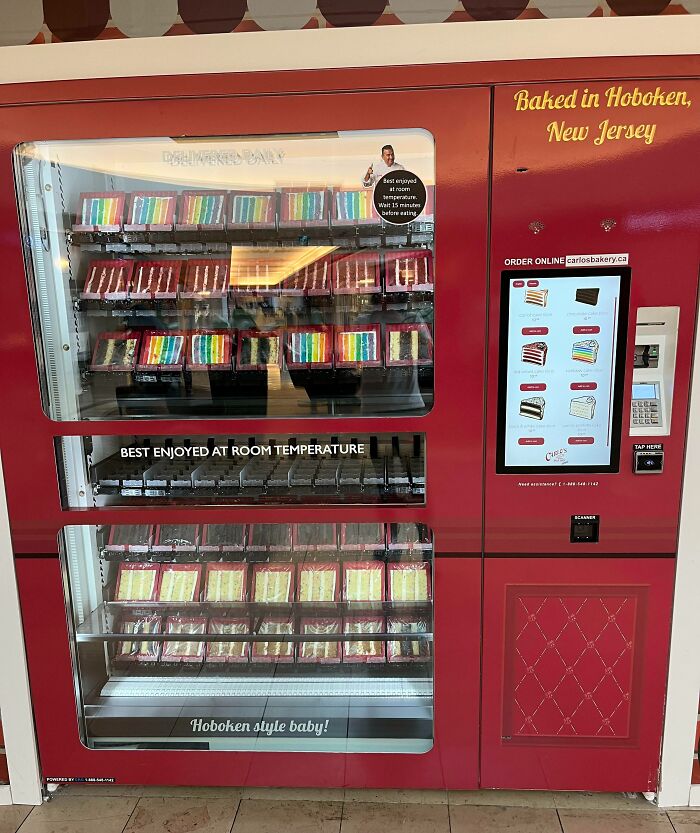 Dispensador de pasteles en Toronto 