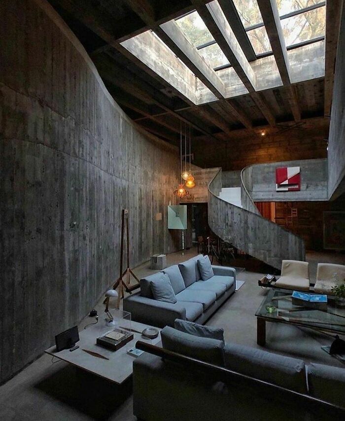 Casa Lim-Millan (también Casa Leme) de Paulo Mendes Da Rocha. Sao Paulo, Brasil 1970-74