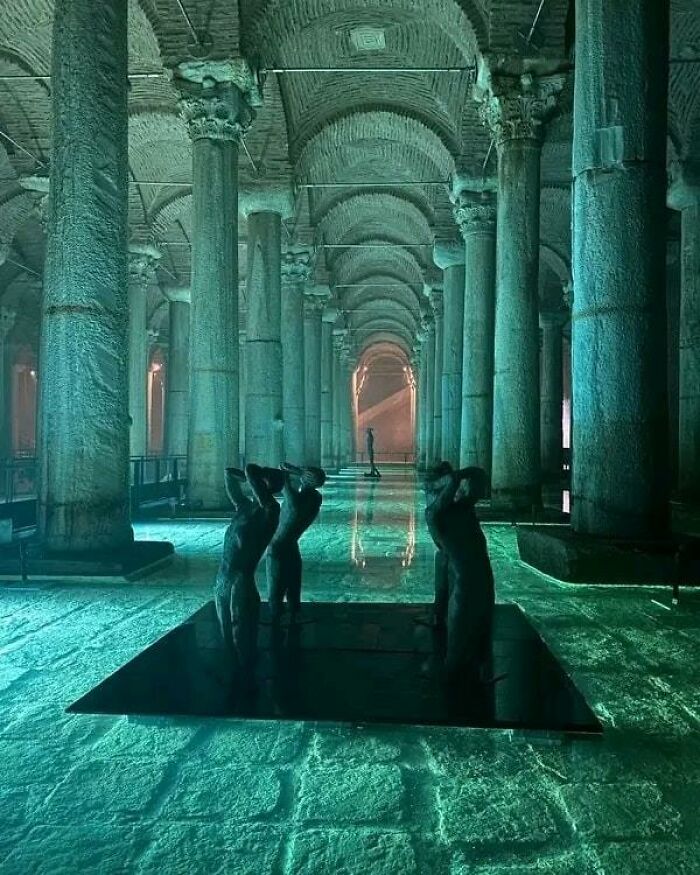 La Cisterna Basílica de Constantinopla