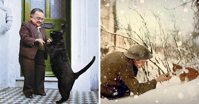 25 Impresionantes fotos históricas coloreadas que ofrecen una nueva perspectiva de tiempos pasados