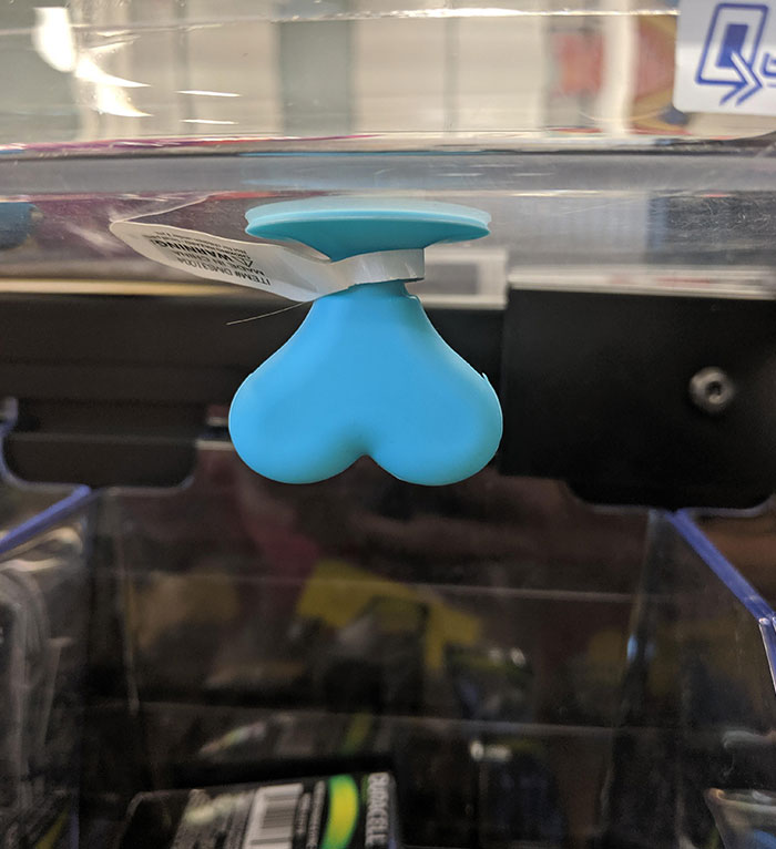 Esta ventosa en forma de "corazón"