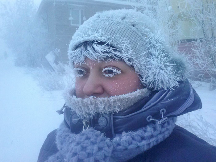 Maquillaje de invierno. Disfruten 