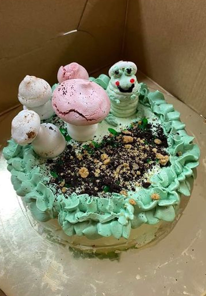 Me gustan los pasteles con sapos, pero qué rayos es esto