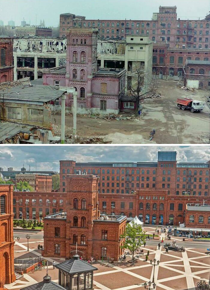 Manufaktura, Łódź, Polonia (1994 y 2014)