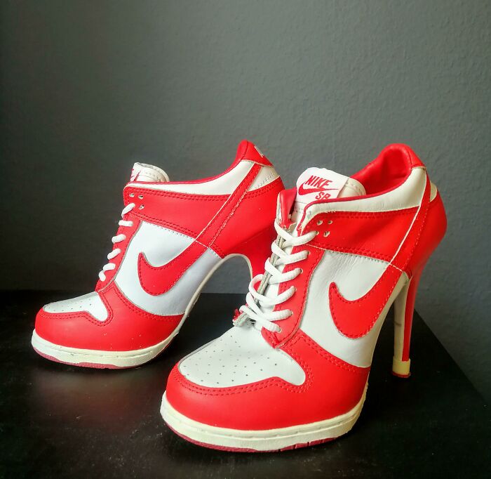  Revisé mi vieja colección de zapatos y me di cuenta de que siempre tuve un gran sentido del estilo