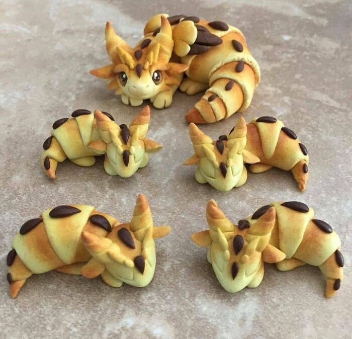 Dragones de croissant 