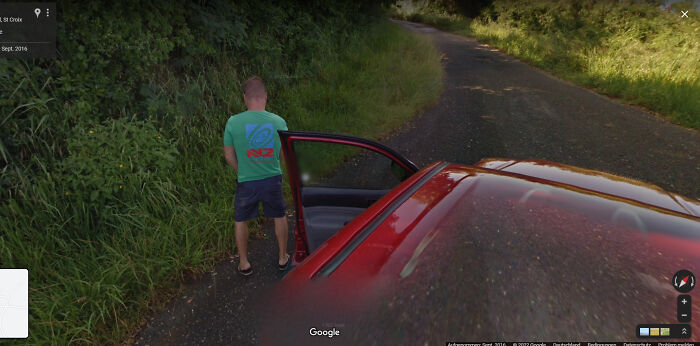 El conductor de Google Maps olvidó detener la grabación