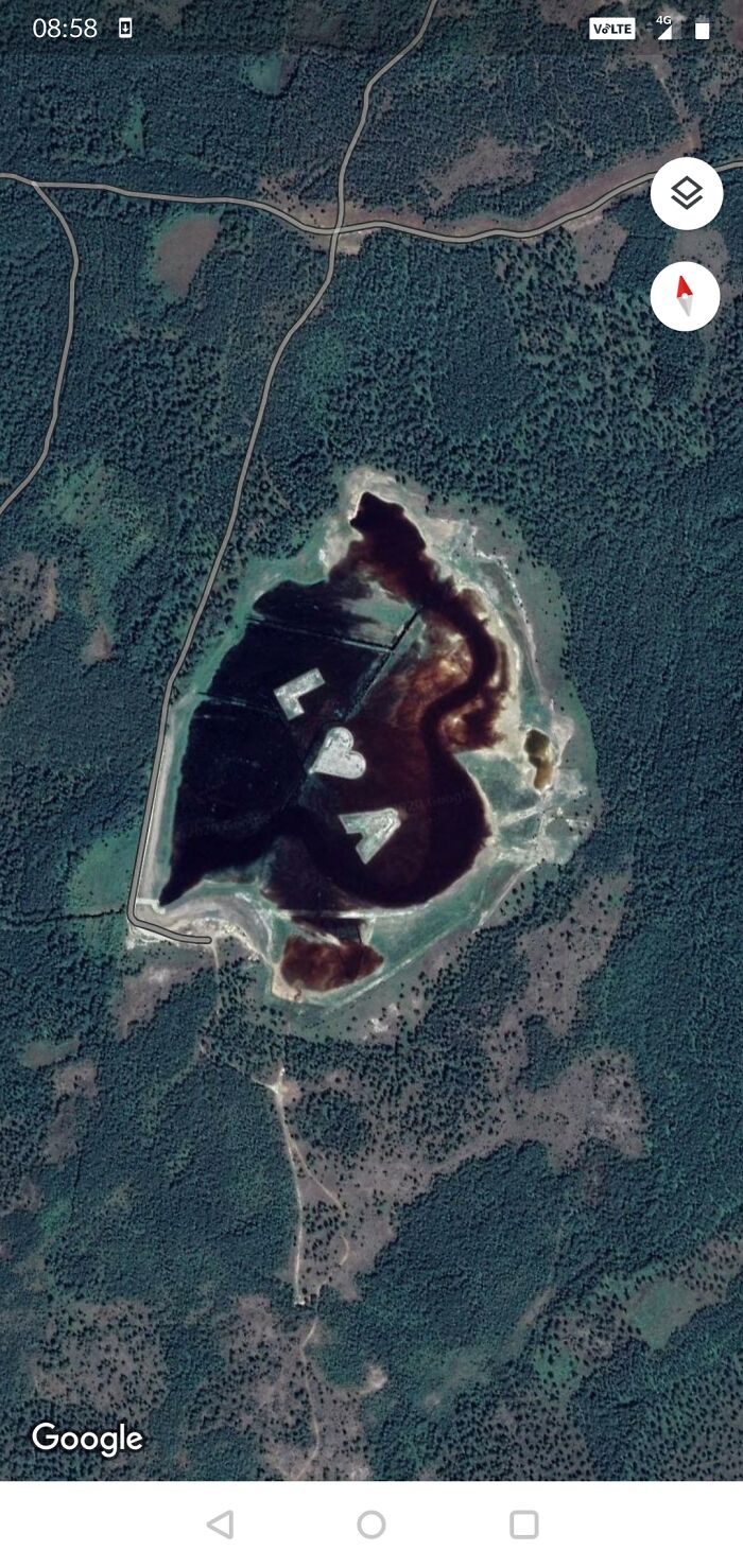 Declaración de amor que encontré en la isla de Gotland, Suecia