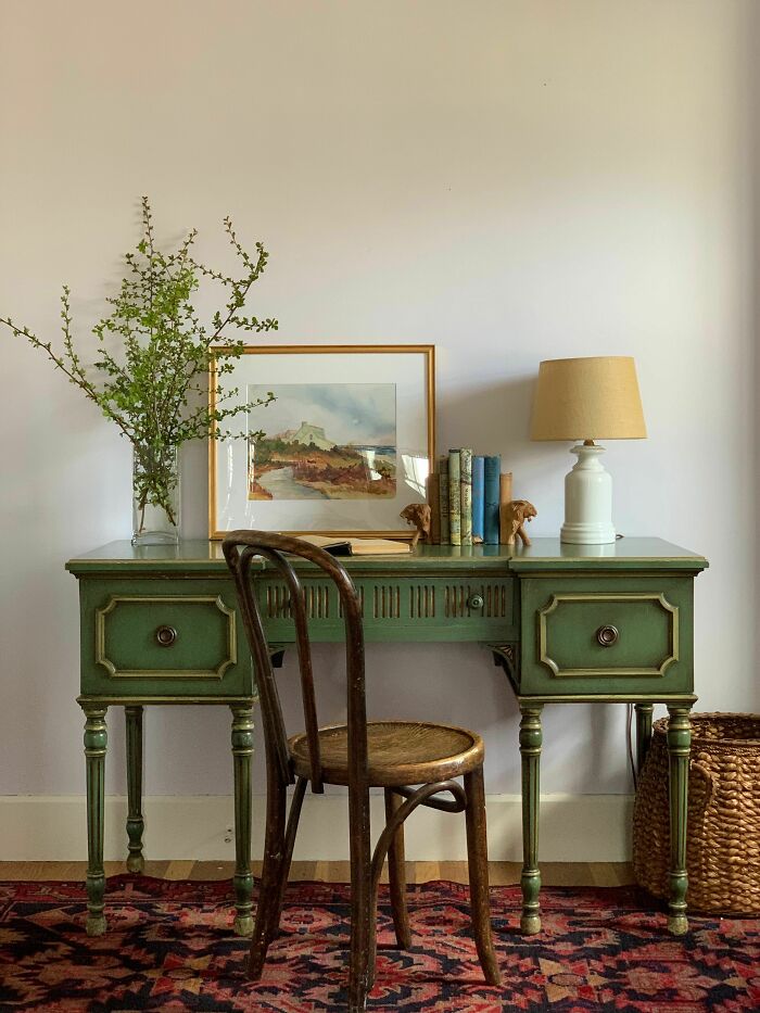 Escritorio verde