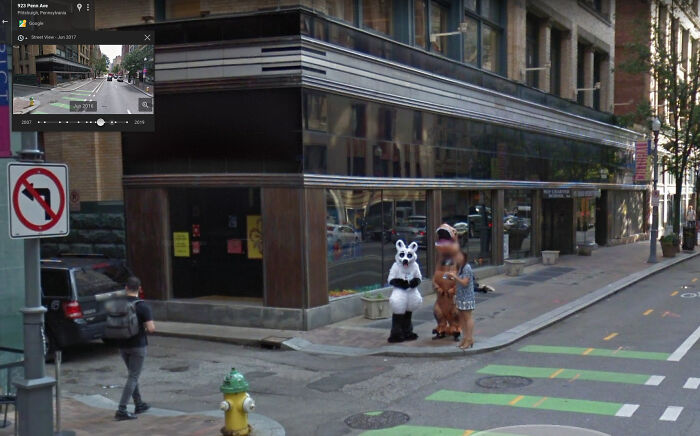Tras una convención de furries nos llega este tesoro de Google Maps