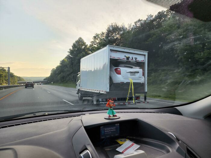 Dirección sur en la I-95, circulando a 120 km/h