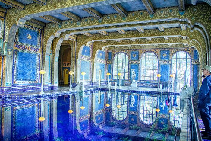  La piscina romana del castillo Hearst 