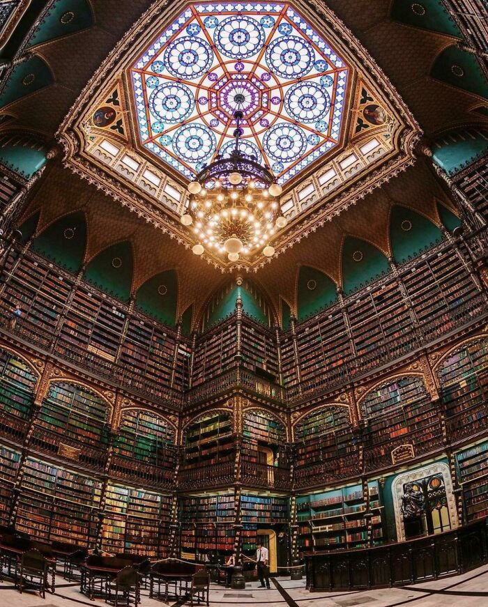 El Real Gabinete Portugués de Lectura, Río de Janeiro