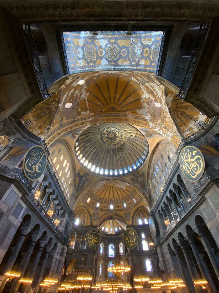Un techo cautivador - Santa Sofía, Estambul 