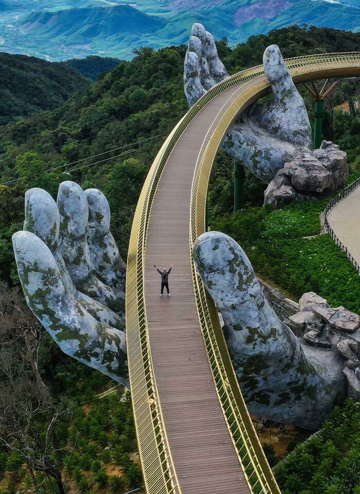 Golden Bridge en Da Nang, Vietnam