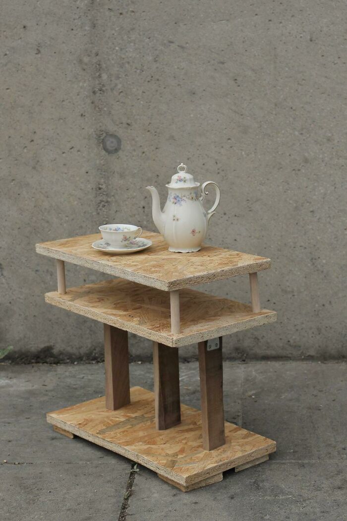 Esta mesa de centro que hice