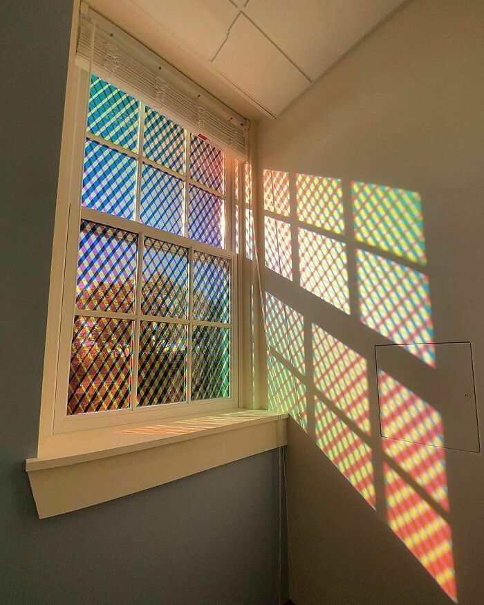 Ventana colorida