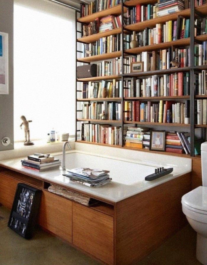 Libros y agua