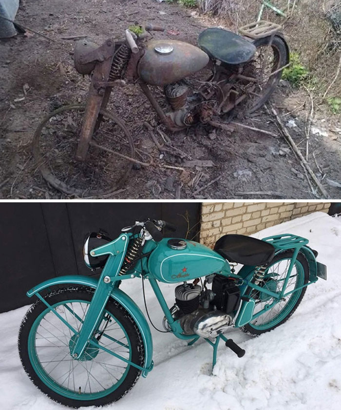 Impresionante trabajo de restauración