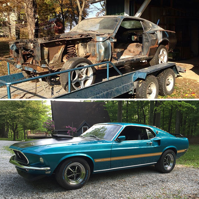 Completada la restauración del coche de mis sueños