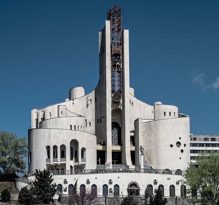 La antigua catedral nupcial, (se utilizaba como casa particular, ahora lugar de eventos) Tiflis, Georgia, construida en 1985