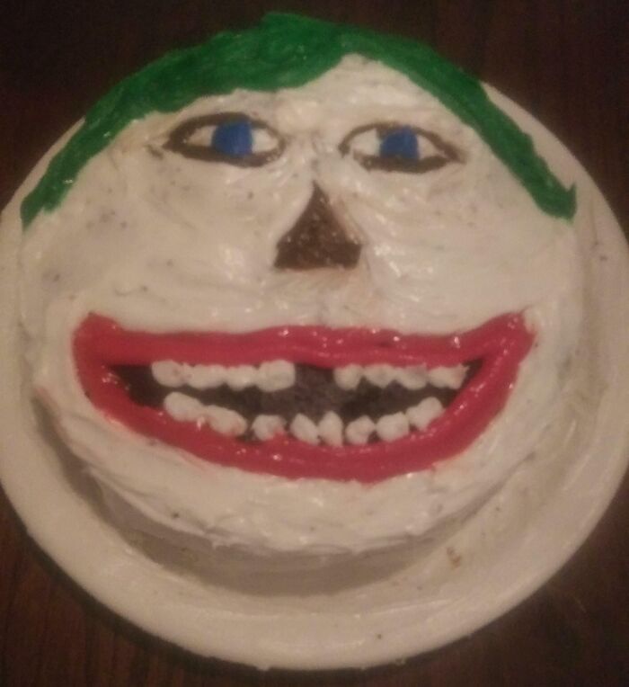 Mi mamá dijo que se suponía que era el Joker
