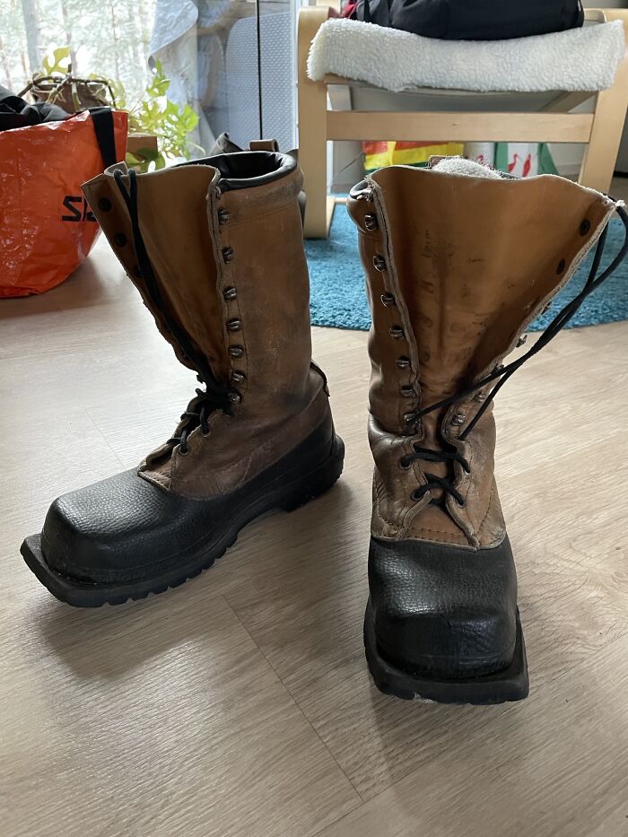 Compré esas botas Haglöfs en mi cumpleaños número 18. Esta semana he celebrado mis 50 años