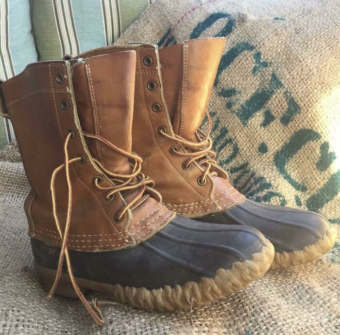 Botas punta de pato L.L. Bean de 1939