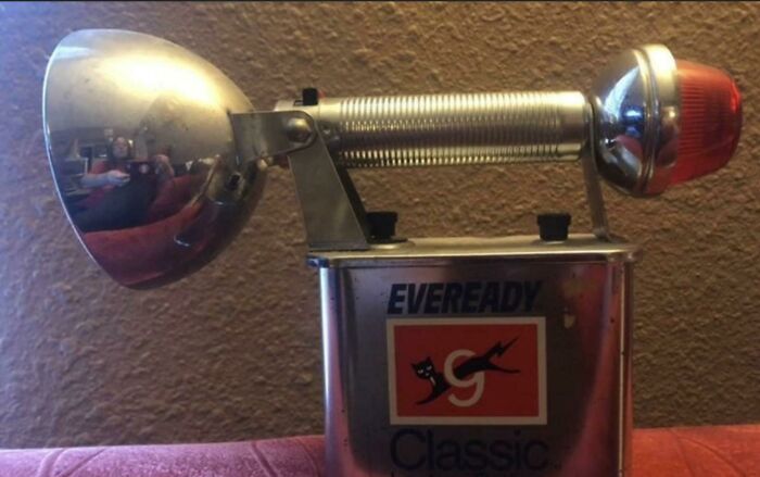 Linterna intermitente Ray-O-Vac Sportsman, aproximadamente de 1972