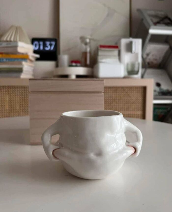 Esta taza. Aunque es algo linda...