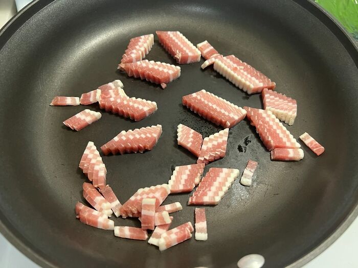 Mi panceta se ve pixelada 