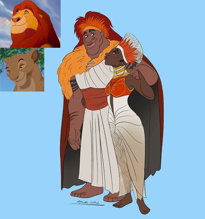 Simba y Nala