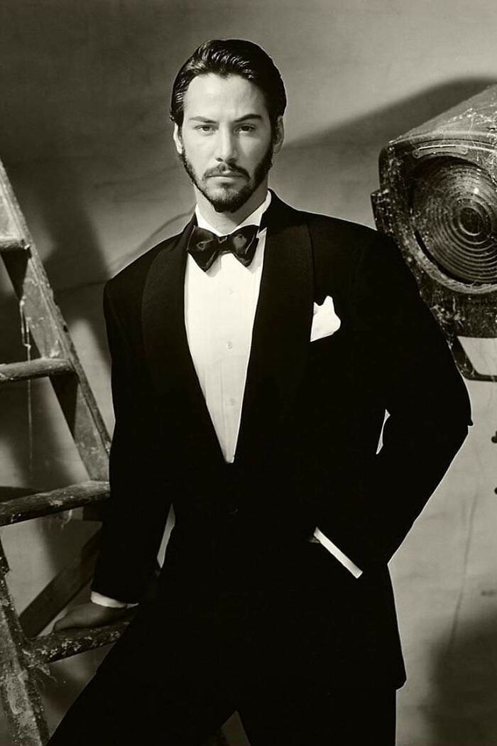Keanu Reeves, sesión de fotos promocional de "Drácula" (1992)