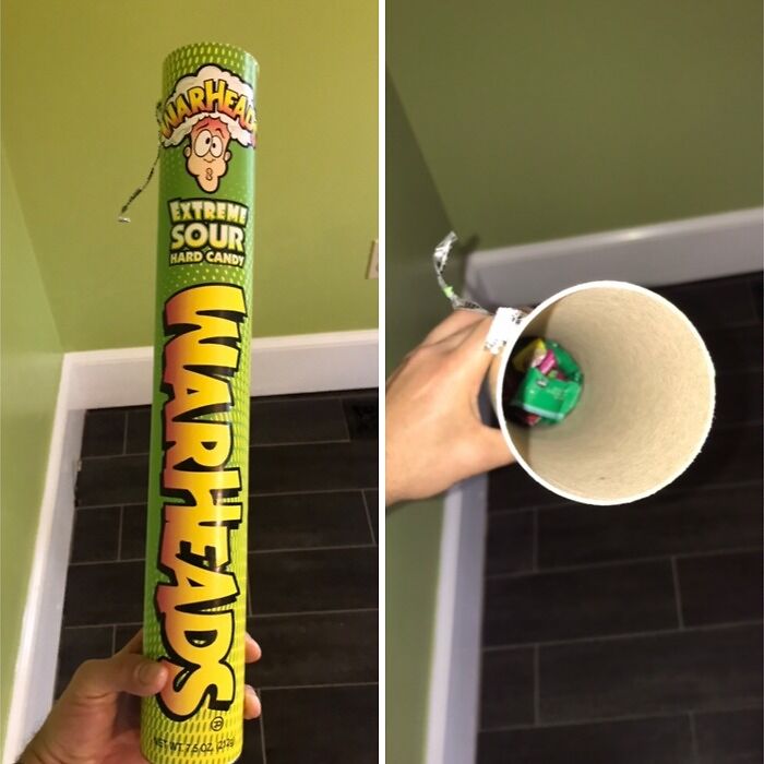 Este tubo Jumbo sólo está rellenado hasta la letra E