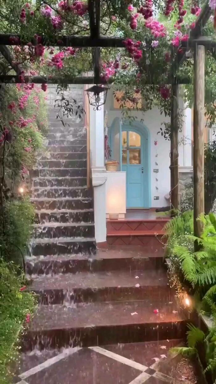 Finales de agosto lluvioso en la costa de Amalfi