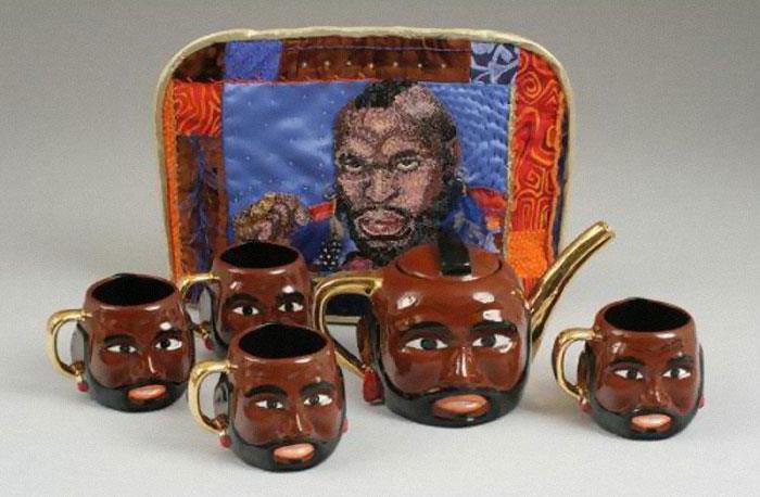 Juego de té del Sr. T