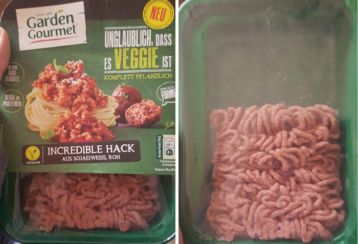 Esta carne picada vegana
