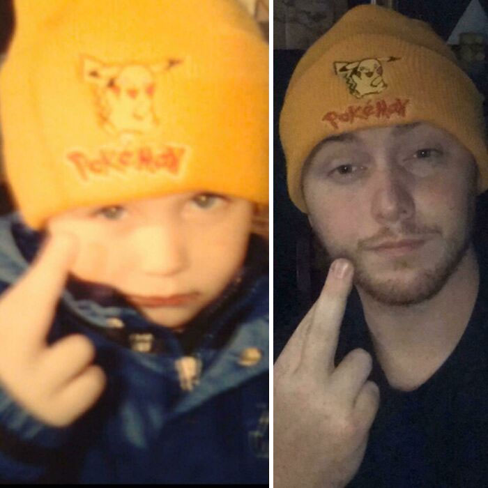 He comprado tantos gorros en mi vida que al final todos se rompen, pero este gorro de Pokémon lo llevo desde que tenía 3 años