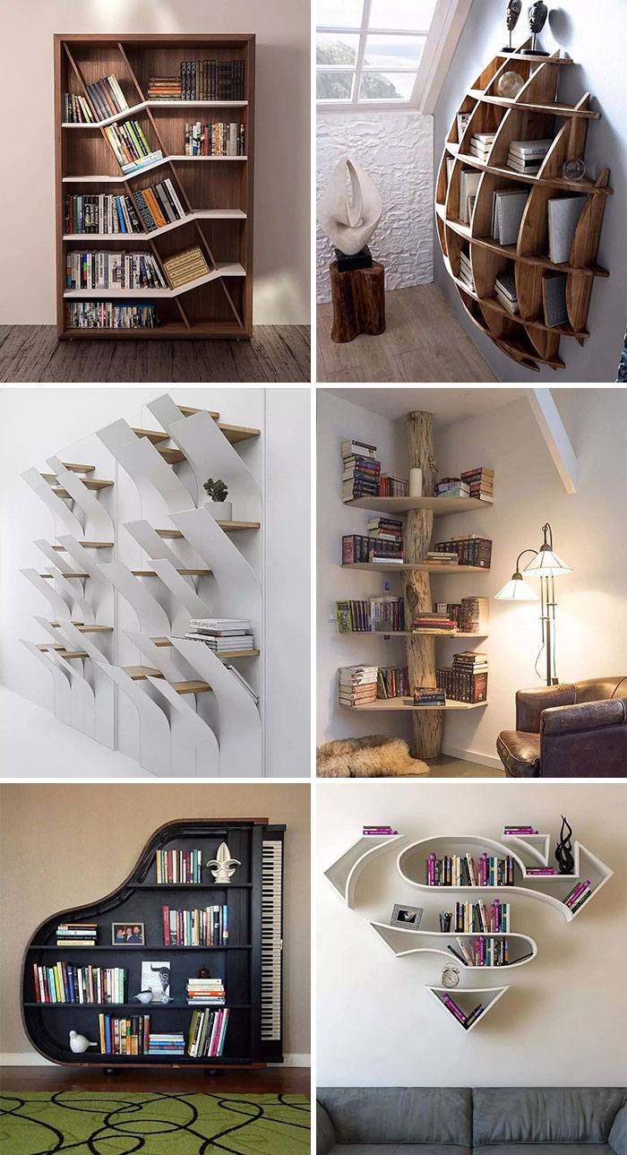 Sorprendentes diseños de estanterías de todo el mundo