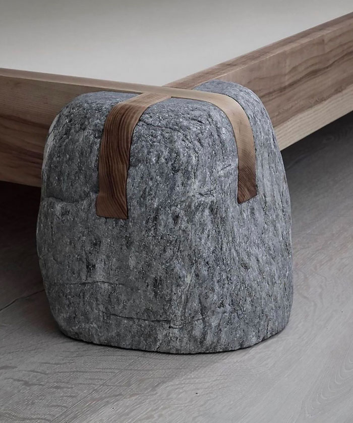 Diseño japonés del marco de la cama
