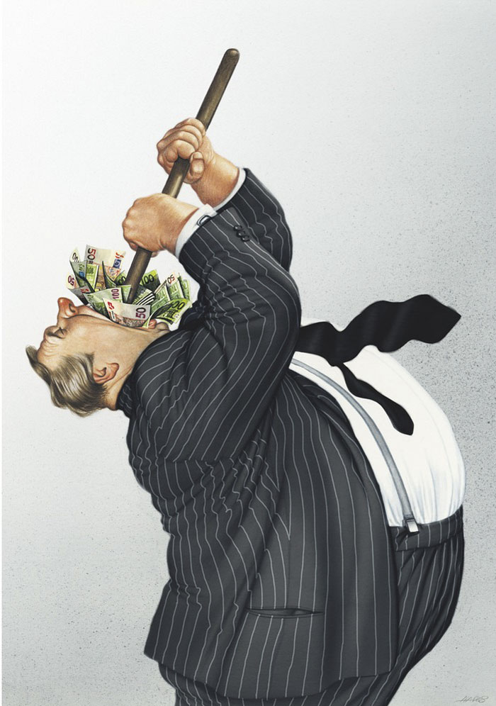 What’s Wrong With Today’s Society, As Captured In 30 Honest Illustrations By Gerhard Haderer (New Pics)
