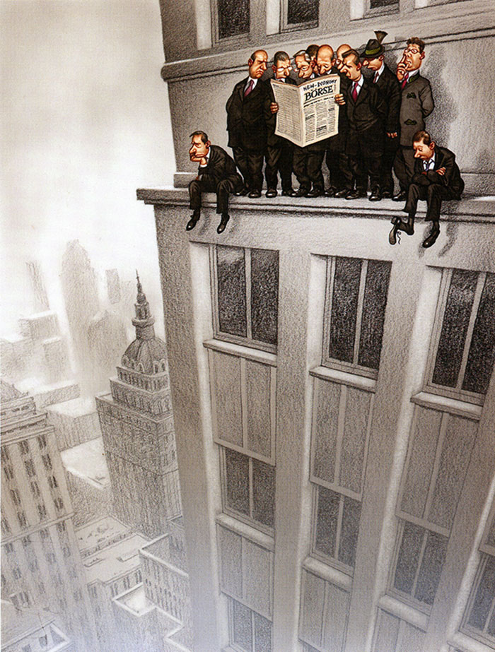 What’s Wrong With Today’s Society, As Captured In 30 Honest Illustrations By Gerhard Haderer (New Pics)