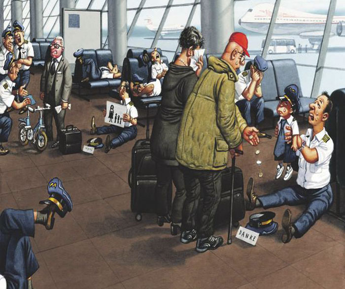 What’s Wrong With Today’s Society, As Captured In 30 Honest Illustrations By Gerhard Haderer (New Pics)