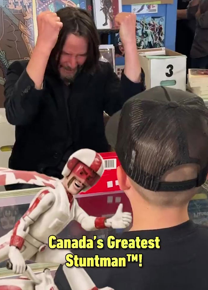 La leyenda de Keanu Reeves sigue creciendo tras un tierno encuentro con un fan de 9 años