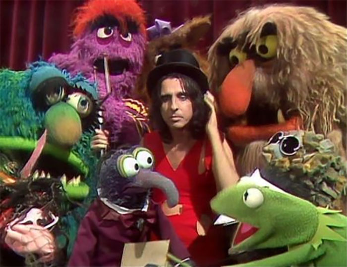 Alice Cooper y los Teleñecos