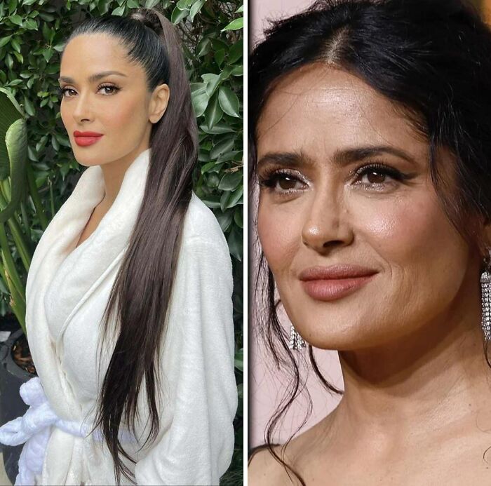 ¡Es muy hermosa y claramente no necesita filtros! Se ve despampanante a los 56 años 