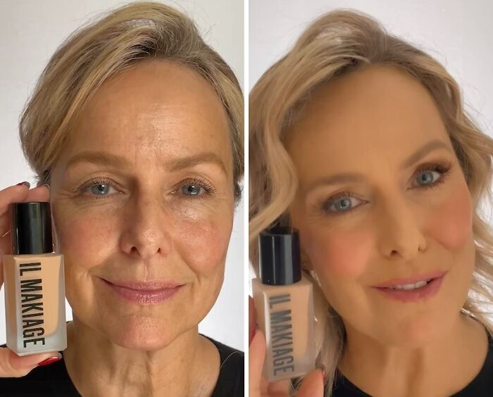 Una base de maquillaje tan buena que hasta te difumina el cabello… 