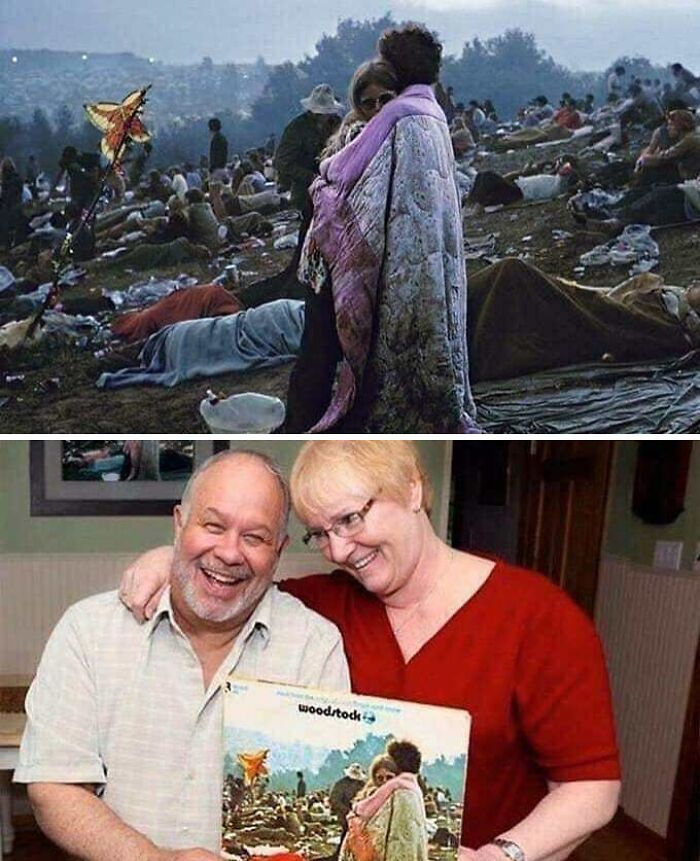 La pareja de la portada del disco Woodstock sigue junta 50 años después en 2019