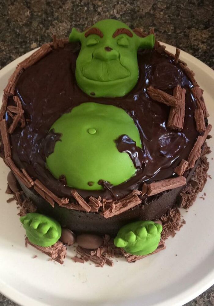 Sólo una foto de mi tarta de cumpleaños