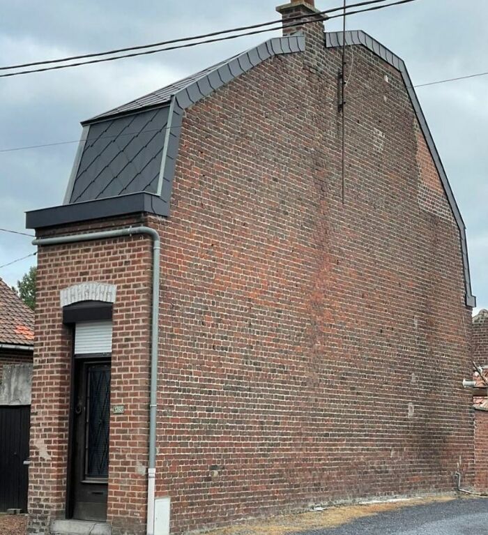 Casa belga fea con poco presupuesto
